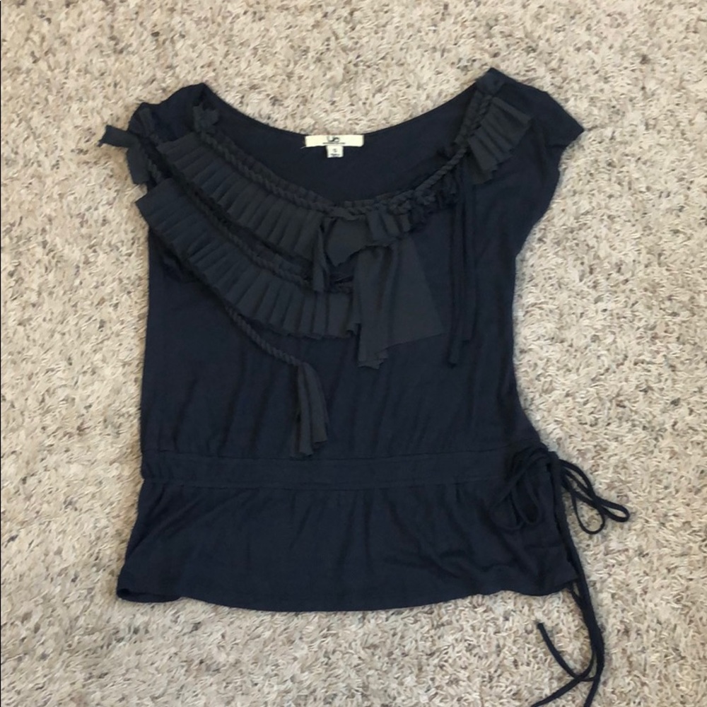 YA Los Angeles top in navy